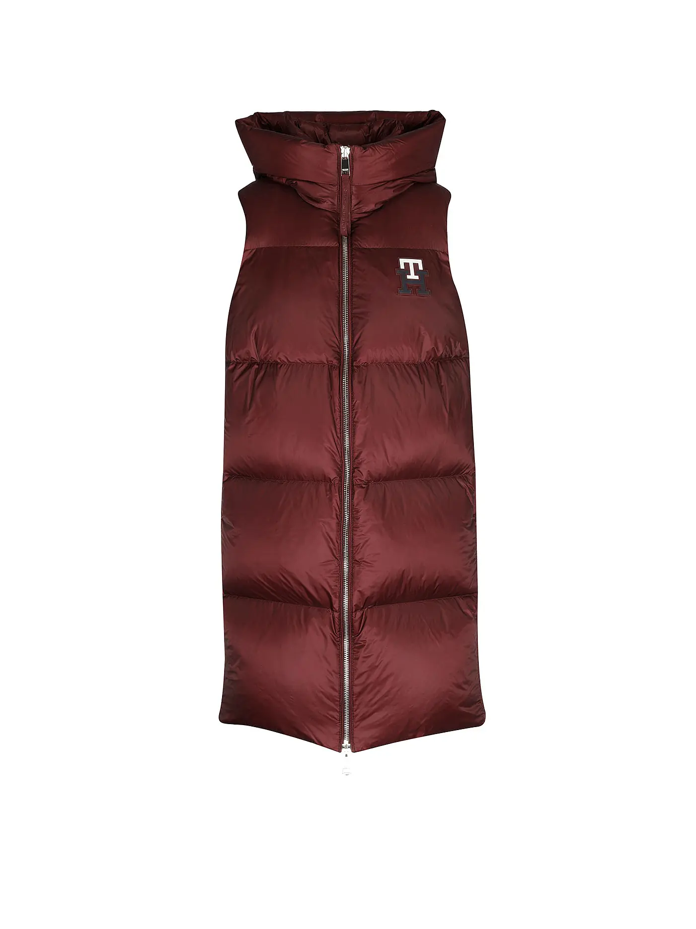 TOMMY HILFIGER | Daunensteppgilet | rot